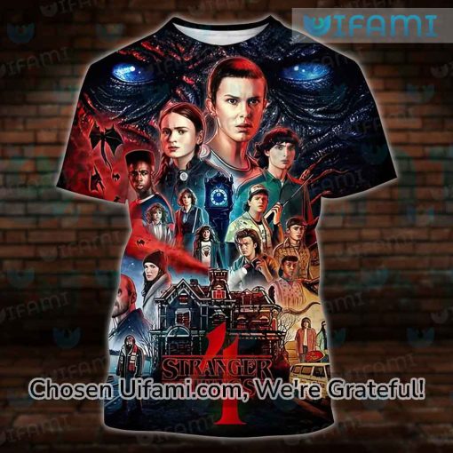 Stranger Things Vintage Tee 3D Tempting Gift