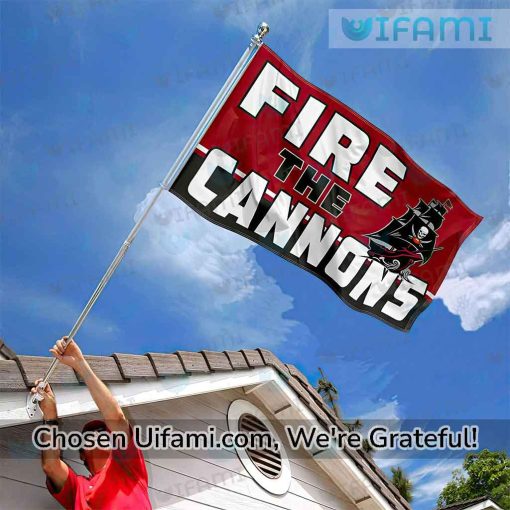 Tampa Bay Buccaneers House Flag Alluring Fire The Cannons Gift