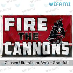 Tampa Bay Buccaneers House Flag Alluring Fire The Cannons Gift Latest Model