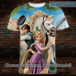 Tangled Tee Shirt 3D Awe-inspiring Rapunzel Gift