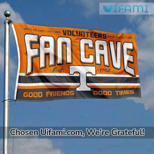 Tennessee Volunteers House Flag Impressive Fan Cave Gift