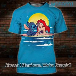 The Little Mermaid Shirts For Adults 3D Stitch Disney Little Mermaid Gift