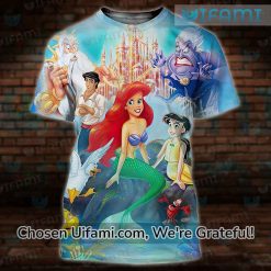 The Little Mermaid T-Shirt 3D Wonderful Little Mermaid Gifts For Her