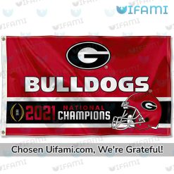 UGA Flag 3x5 Best 2021 National Champions Georgia Bulldogs Football Gifts Latest Model