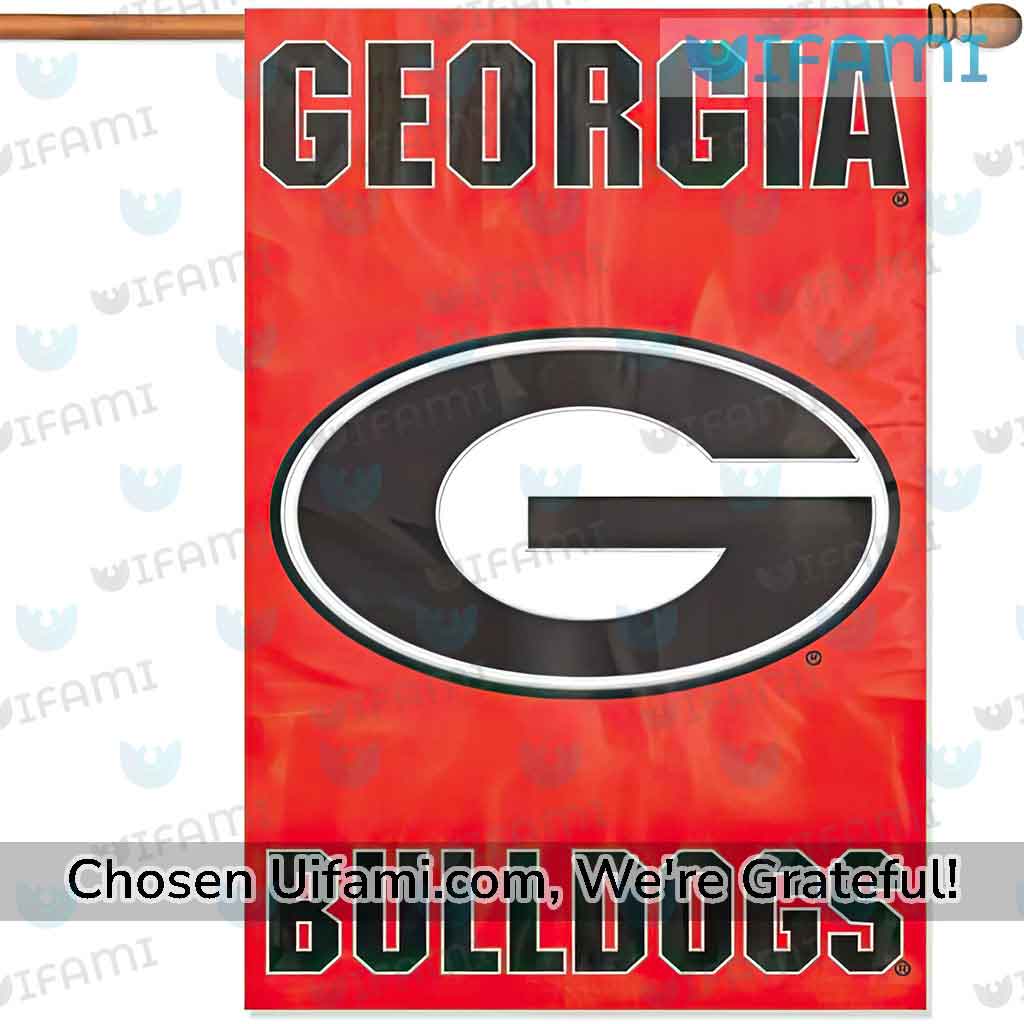 UGA House Flag Inspiring Georgia Bulldogs Gifts For Dad