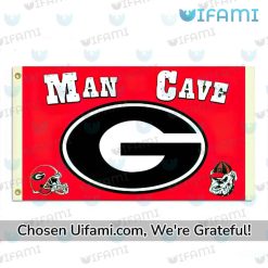 UGA Outdoor Flag Surprising Man Cave Georgia Bulldogs Gift Ideas For Him