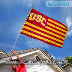 USC Trojans Flag Attractive USA Flag Gift Exclusive