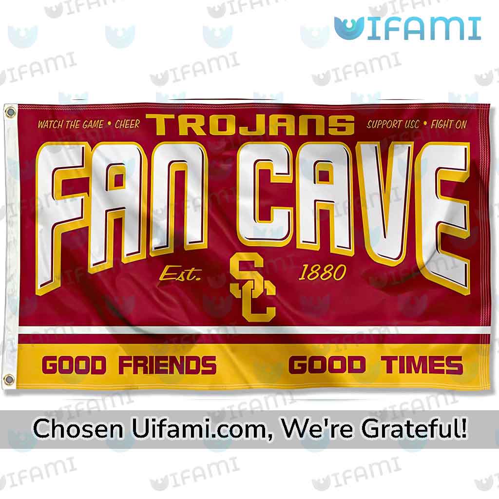 USC Trojans House Flag Superb Fan Cave Gift