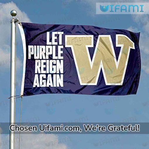 UW Flag Football Unique Let Purple Washington Huskies Gifts For Her