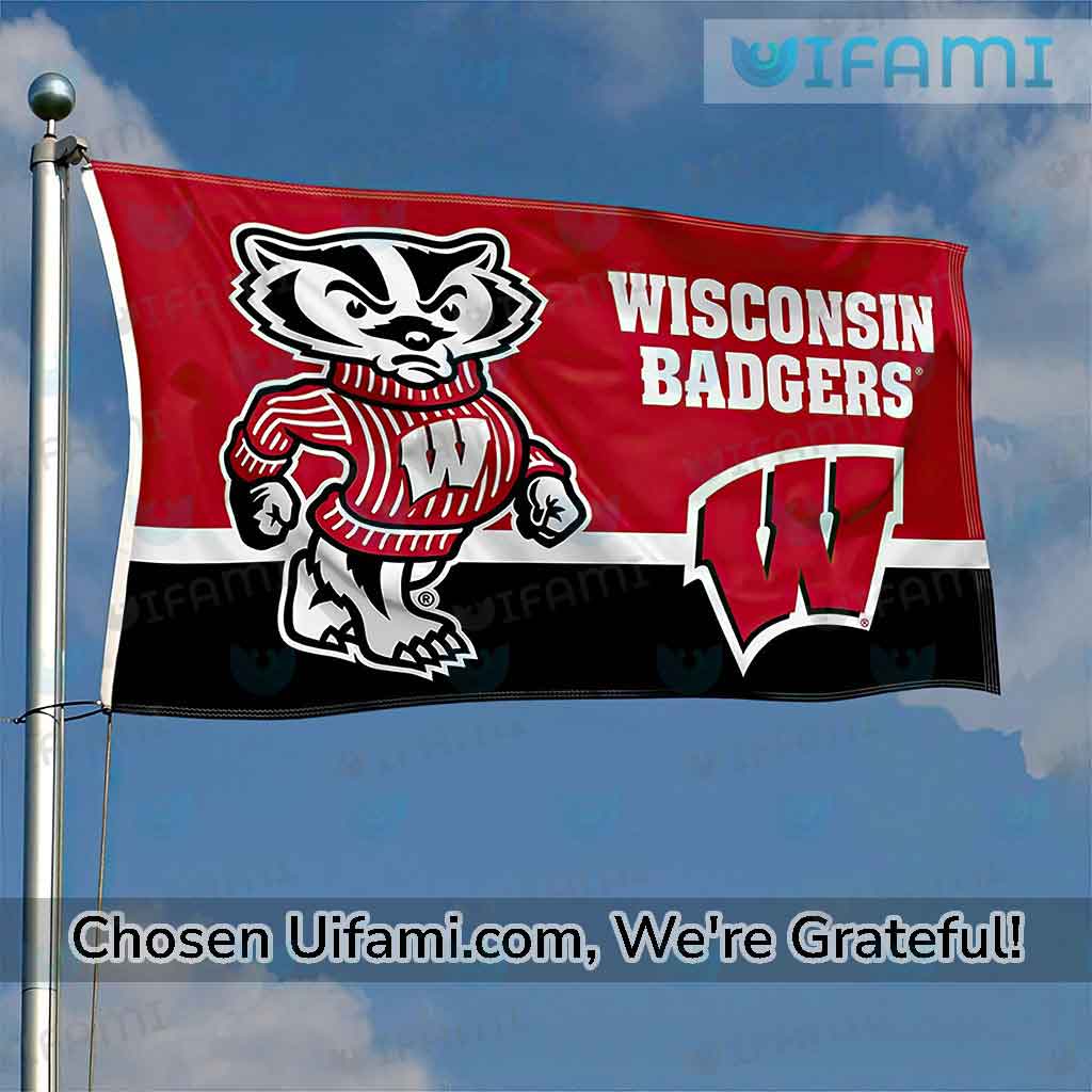 University Of Wisconsin Flag Perfect Wisconsin Badgers Gift