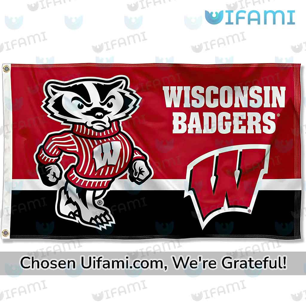 University Of Wisconsin Flag Perfect Wisconsin Badgers Gift