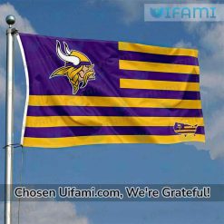 Vikings Flag Football Bountiful USA Flag Minnesota Vikings Gift