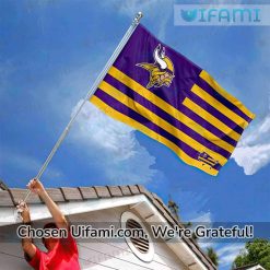 Vikings Flag Football Bountiful USA Flag Minnesota Vikings Gift Exclusive