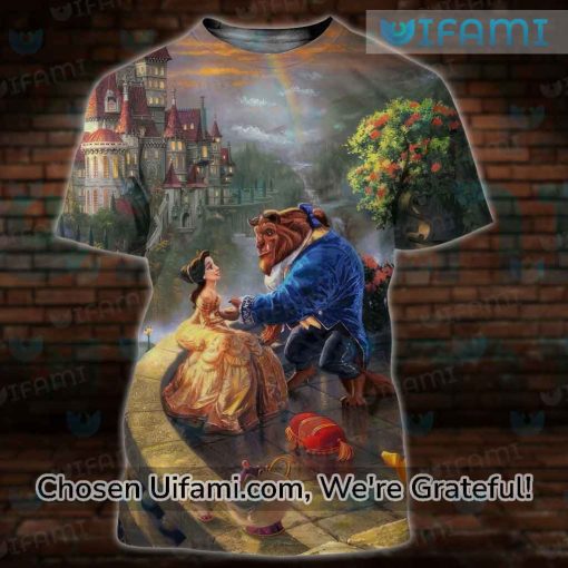Vintage Beauty And The Beast Shirt 3D Spectacular Gift