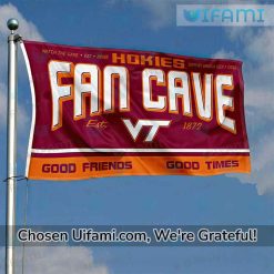 Virginia Tech Hokies Flag Last Minute Fan Cave Gift Best selling