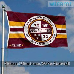 Washington Commanders Flag Last Minute Gift Best selling