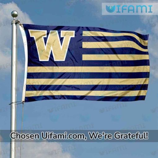 Washington Huskies Flag Jaw-dropping USA Flag Gift