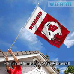 Wisconsin Badgers House Flag Best Gift Exclusive