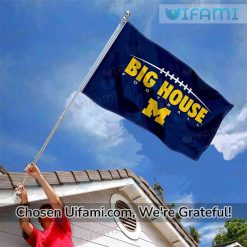 Wolverines Flag Football Gorgeous Big House Michigan Wolverines Gift Exclusive