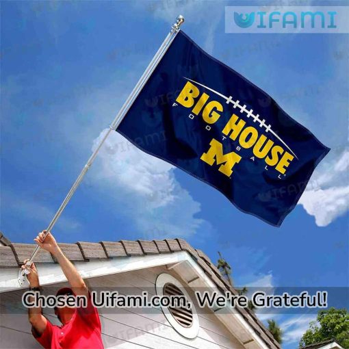 Wolverines Flag Football Gorgeous Big House Michigan Wolverines Gift