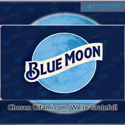 Blue Moon Beer Outdoor Flag Cheerful Blue Moon Beer Gift