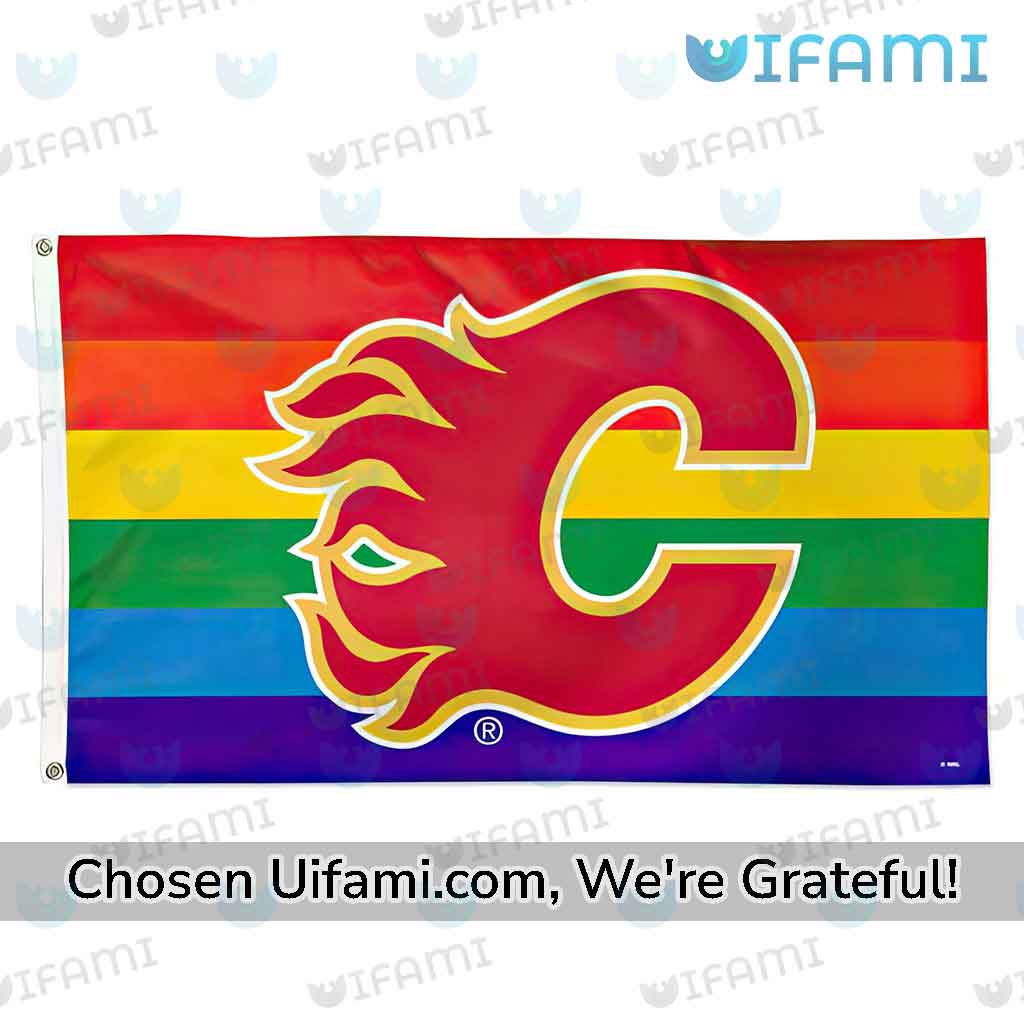 Calgary Flames Outdoor Flag Cool Pride Gift