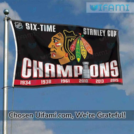 Chicago Blackhawks Flag 3×5 Superb Stanley Cup Champions Gift