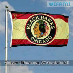 Chicago Blackhawks Flag Comfortable Blackhawks Gift