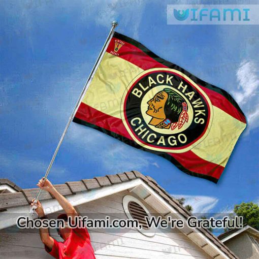 Chicago Blackhawks Flag Comfortable Blackhawks Gift