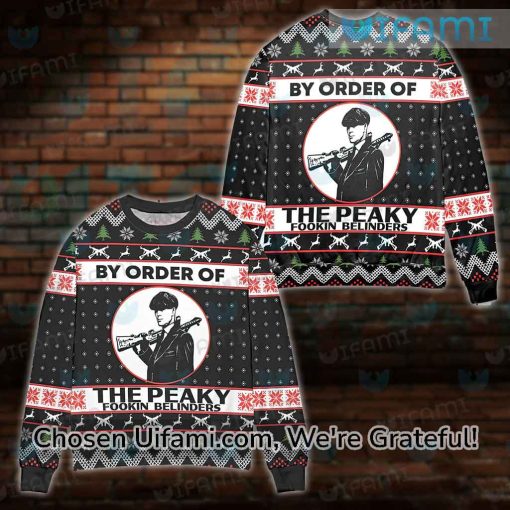 Christmas Sweater Peaky Blinders Surprise Thomas Shelby Gift