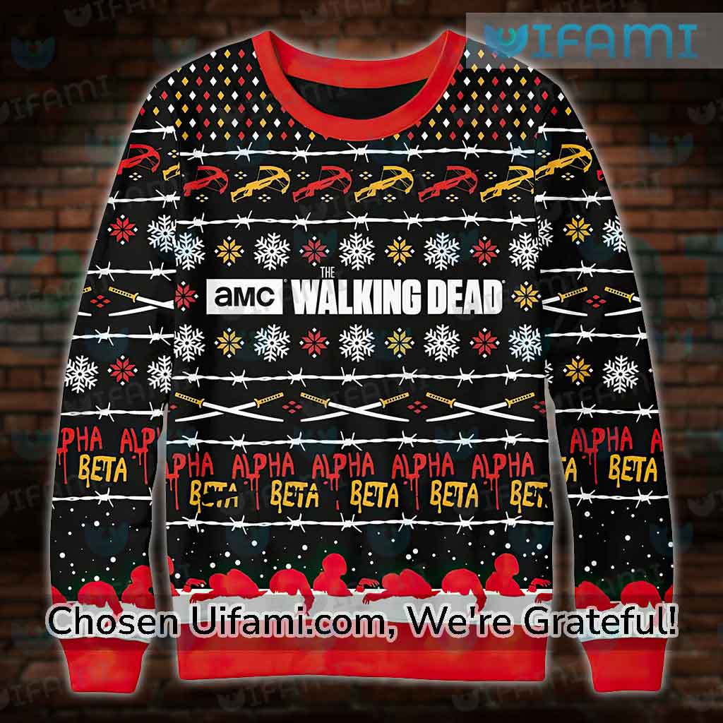 Christmas Sweater The Walking Dead Terrific Gift
