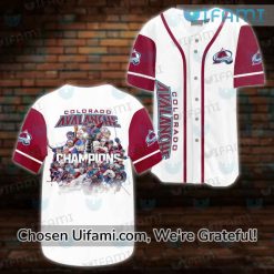Colorado Avalanche Baseball Jersey Unforgettable Champions Gift