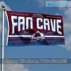Colorado Avalanche House Flag Awe-inspiring Fan Cave Gift