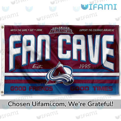 Colorado Avalanche House Flag Awe-inspiring Fan Cave Gift