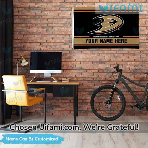 Custom Anaheim Ducks Flag 3×5 Greatest Biggest Fan Gift