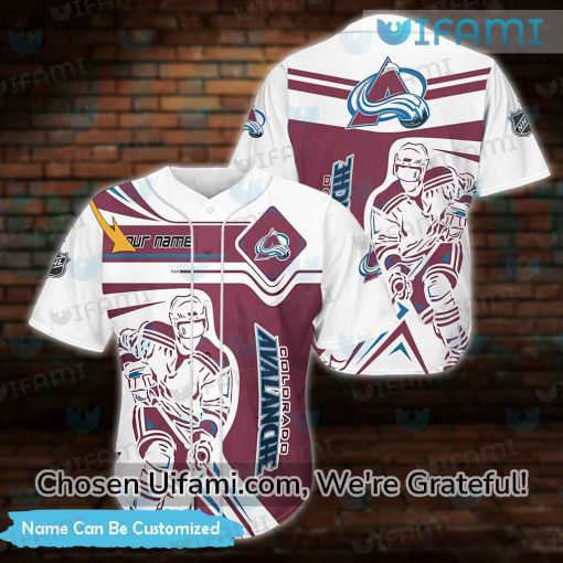 Custom Avalanche Baseball Shirt Unexpected Colorado Avalanche Gift