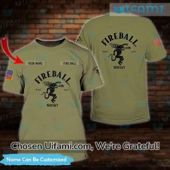 Custom Fireball T-Shirt Discount Fireball Valentines Gift