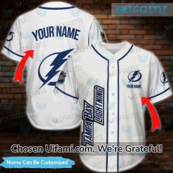 Custom Lightning Baseball Jersey New Tampa Bay Lightning Gift Set