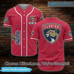 Custom Panthers Baseball Jersey Surprising Florida Panthers Gift
