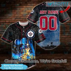 Custom Winnipeg Jets Baseball Jersey Awe-inspiring Star Wars Gift