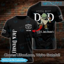 Jack Daniels T-Shirt Men Personalized Last Minute Yoda Best Dad Gift