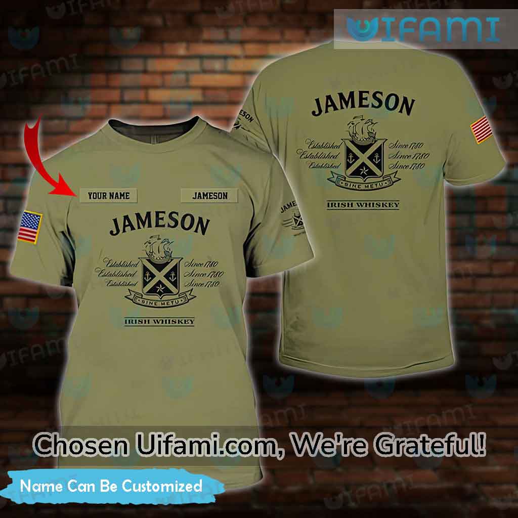 Jameson Irish Whiskey T-Shirt Customized Jaw-dropping Gift
