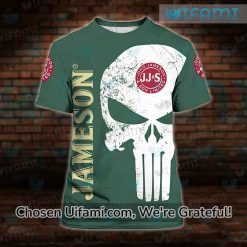 Jameson Tee Best Punisher Skull USA Flag Gift