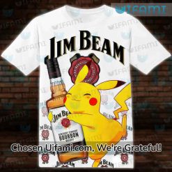 Jim Beam Tee Astonishing Pikachu Jim Beam Gifts For Him