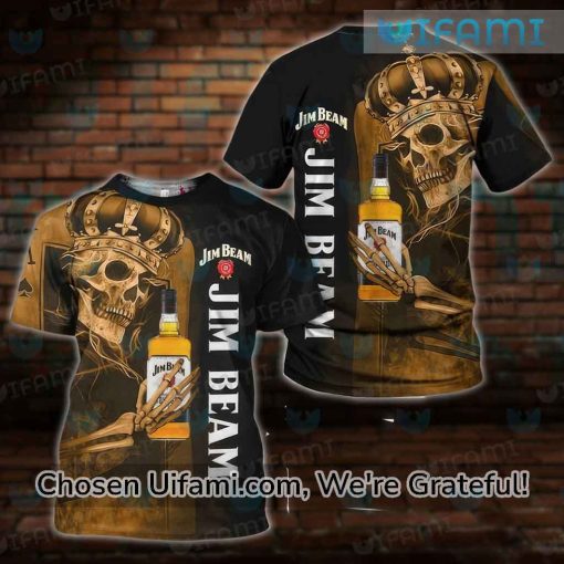 Jim Beam Tshirts Unique Skull Jim Beam Gifts For Her