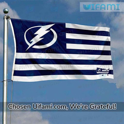 Lightning Flag Surprising USA Flag Unique Tampa Bay Lightning Gift