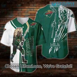 Minnesota Wild Baseball Shirt Last Minute Iron Maiden Gift