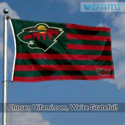 Minnesota Wild Outdoor Flag Unforgettable USA Flag Gift Best selling