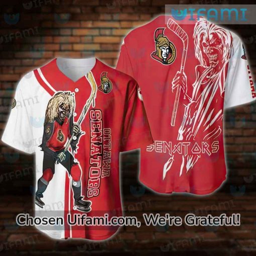 Ottawa Senators Baseball Jersey Fascinating Iron Maiden Gift