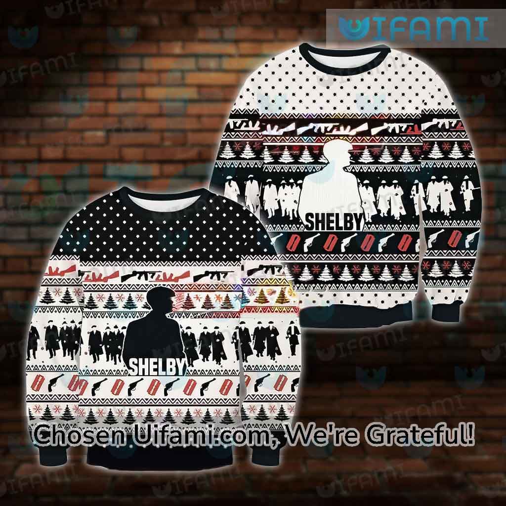 Peaky Blinders Ugly Christmas Sweater Inspiring Thomas Shelby Gift